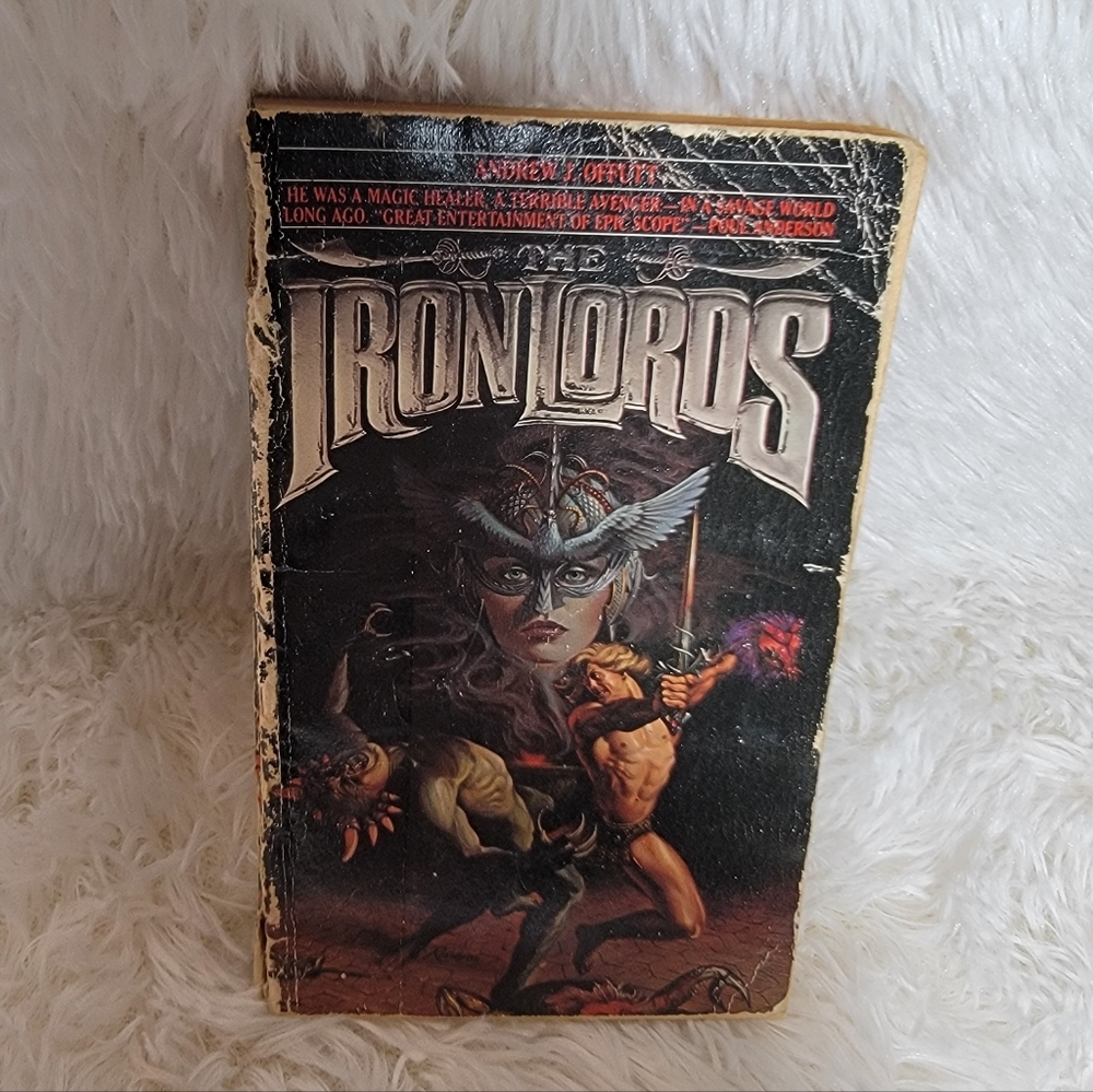 1979 IronLords Volume One Of War of The Gods On Earth by Andrew J. Offutt
